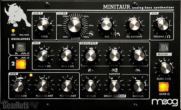 Moog Minitaur Analog Bass Synthesizer | Reverb Moog Minitaur Analog Bass Synthesizer | Reverb