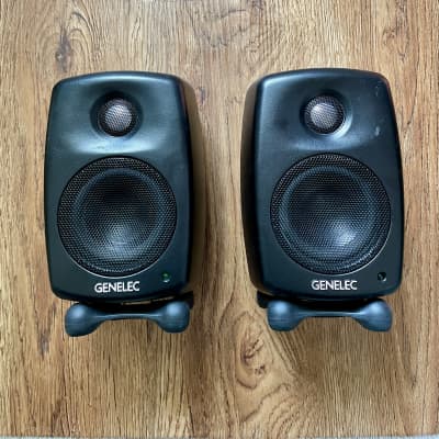 Genelec 6010a Studio Monitors Pair w/ 5040a subwoofer Black | Reverb