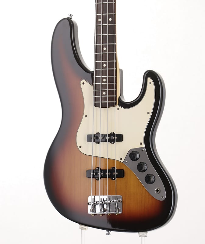 Fender USA American Standard Jazz Bass Longhorn Sunburst Rosewood  Fingerboard [SN E91987] [06/21]