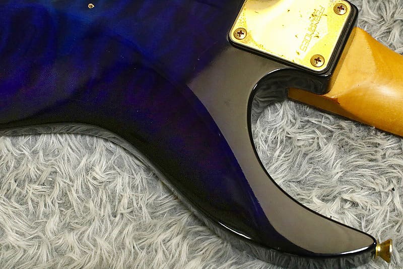 美品 メンテ済 FERNANDES FGZ-420 日本製 SSHマウント 90's made Fernandes FGZ-420 SBG Basswood body VH-5 pickup