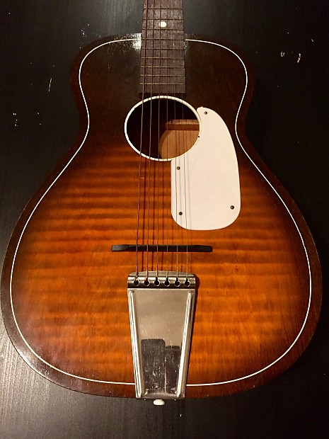 Barclay Parlor Acoustic Guitar (1967, Sunburst)