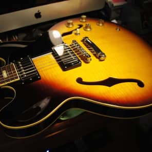 2008 Tokai ES-150 TB ES-335 Block MIJ Japan w/ NITRO FINISH