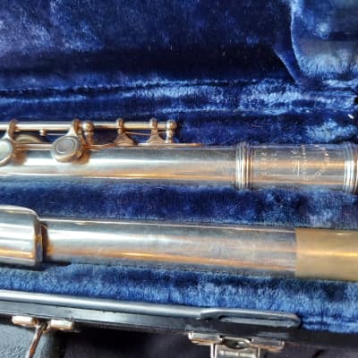 Armstrong Model 103 Open-Hole C-Foot flute, USA image 6