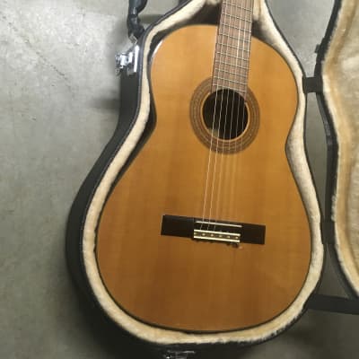 Conn C-200 1970s classical guitar made in Japan 1970s in excellent condition with vintage hard case for sale