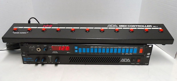 ADA MP1&5ハーモナイザー&パワーアンプMIDIペダルのセット ADA MP1&5ハーモナイザー&パワーアンプMIDIペダルのセット