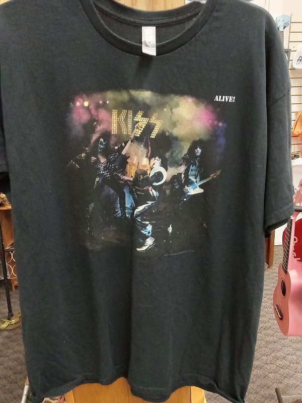 Kiss Tee Shirt Alive 2023 - Black | Reverb