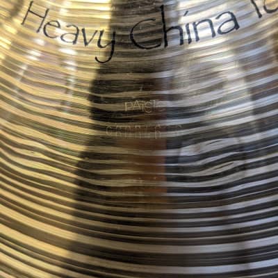 New! Paiste Signature 18" Heavy China Cymbal - Hard To Find - Explosive Sound! image 4