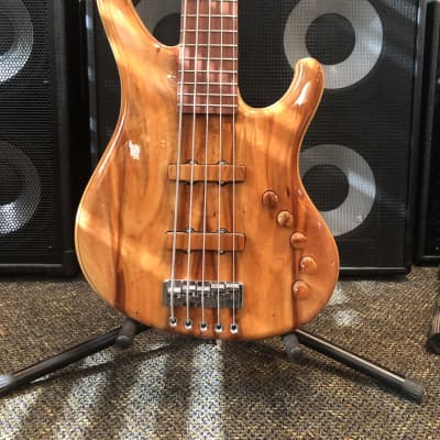 KD Rev II Plum 5-String Bass (Serial 001) - Natural for sale