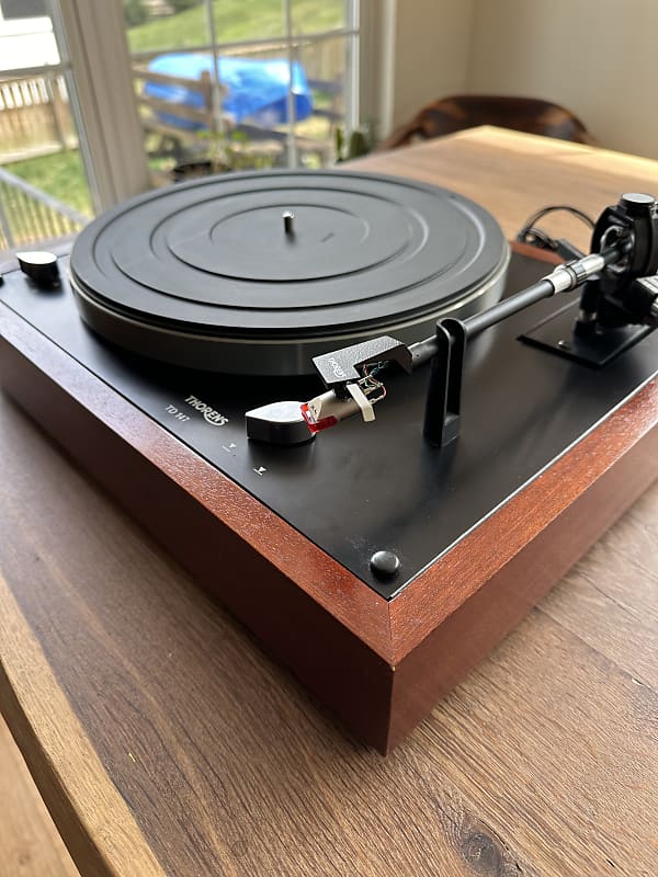 ◆大感謝祭!! THORENS TD-147 アウタープラッター m0t9086 Thorens TD 147 unknown - Walnut | Reverb