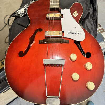 Harmony Rocket 1960s - Red Burst for sale