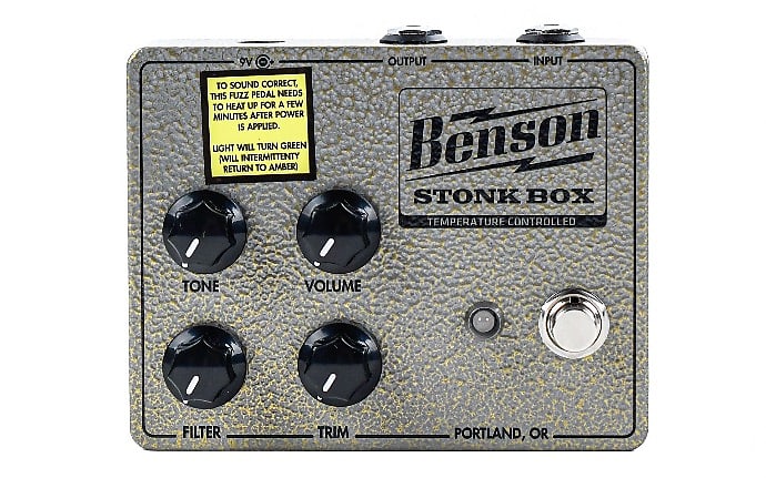 ★★★ Benson Amps STONK BOX / Tonebender STONK BOX — BENSON AMPS