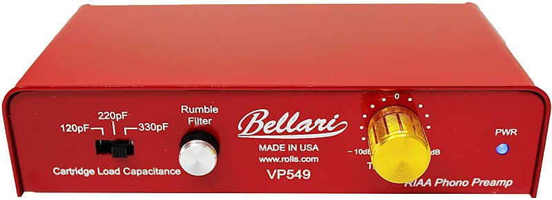 Bellari VP549 Phono Preamp image 1