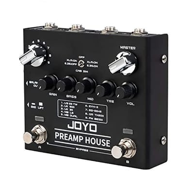 Joyo R-15 Preamp House Multi Effect Pedal 18 Tones 9 AMPs Preamp Simulator image 3