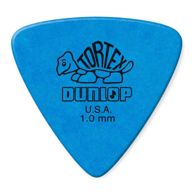 Dunlop 431P1.0 Tortex® Triangle Guitar Picks Six (6) Picks image 3
