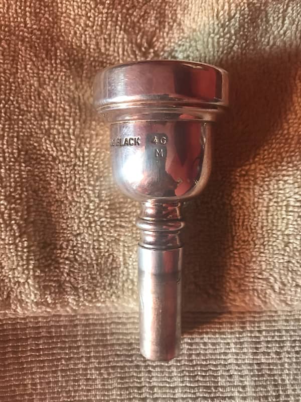 Greg Black 4G m Trombone mouthpiece silver | Reverb