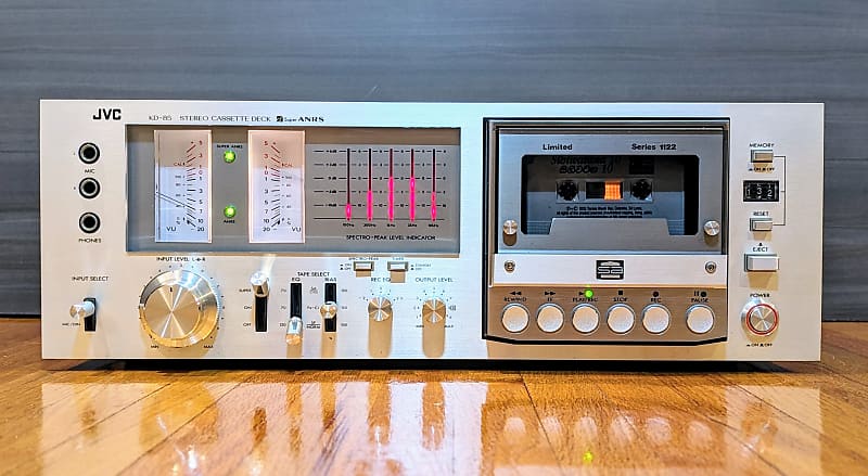 JVC KD 85 Cassette Deck/ Flagship Limited Edition/ Fully Serviced