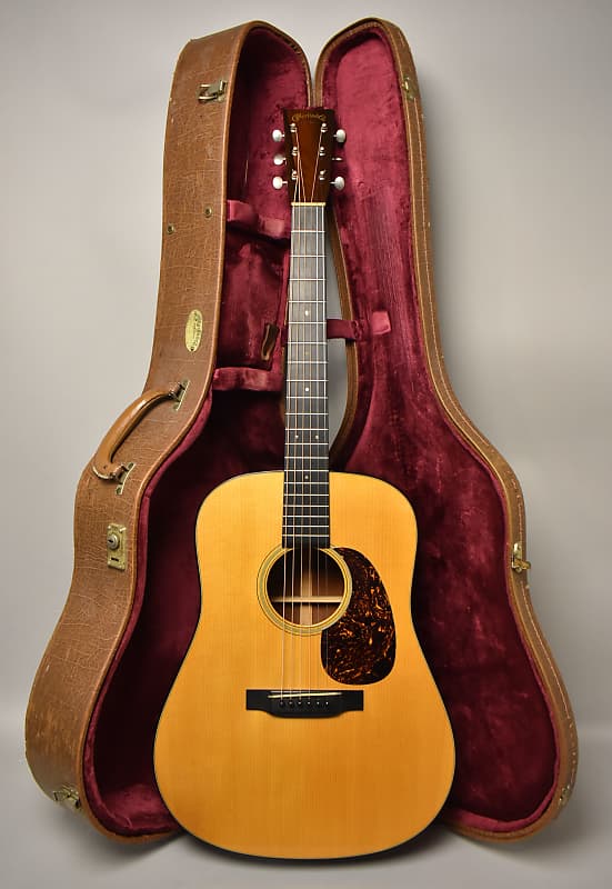 2007 Martin D-18 Authentic 1937 Natural w/OHSC image 1