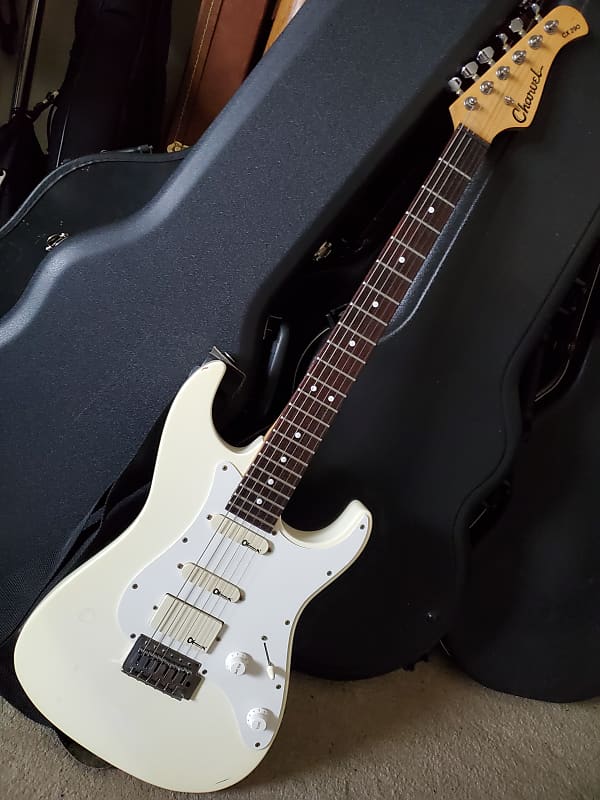 Charvel CX290 HSS super strat 1990 Vintage White MIJ | Reverb France