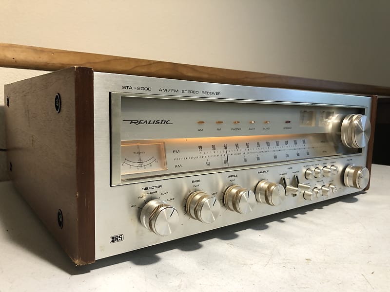 Realistic STA-2000 Receiver Vintage HiFi Stereo Audiophile | Reverb