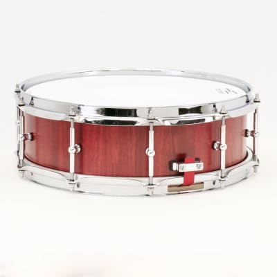 TreeHouse Custom Drums 4½x14 Solid Stave Bubinga Snare Drum image 4