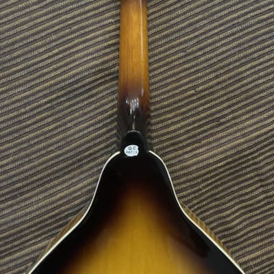 Donner Mahogany Sunburst Mandolin A Style Acoustic with Gig Bag,pick,strings,cloth image 6