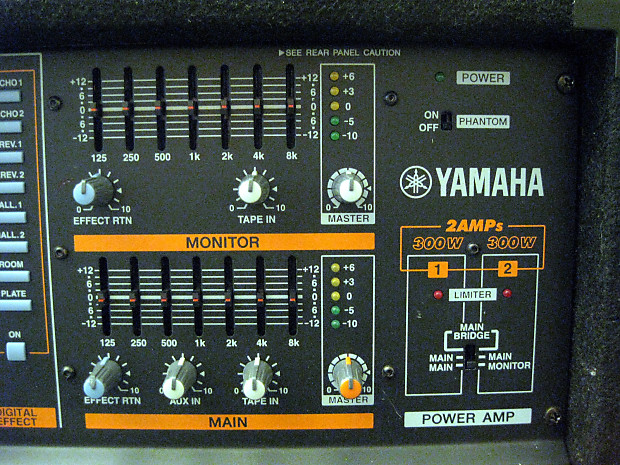 Yamaha EMX660 Powered Mixer | Reverb Yamaha EMX660 Powered Mixer | Reverb