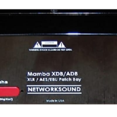 Mamba 32 XLR Male to 4 DB25 Tascam Pin Out 2RU Patch Bay image 3