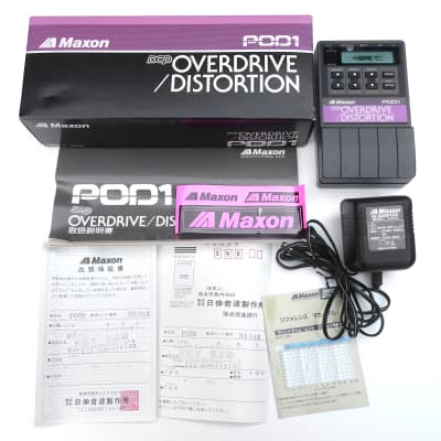 Vintage 80's Maxon POD1 Overdrive/Distortion + PDM1 | Reverb