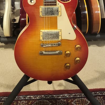 Greco 1982 EG-600 Super Power, Cherry sunburst, Ace Frehley Custom