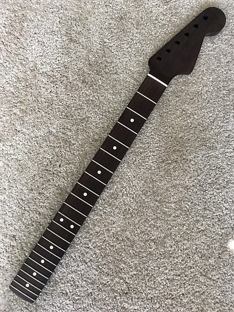Ebony neck stratocaster top