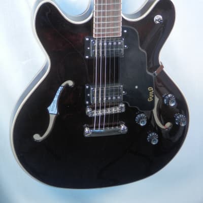 Guild Starfire I DC Hard Trail Vintage Walnut Finish Semi-Hollow Electric Guitar with hard case used image 7