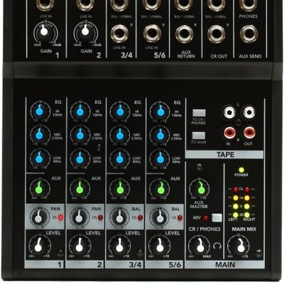 Mackie Mix8 8-channel Compact Mixer image 1