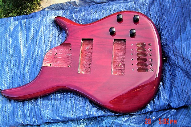 Unknown 80's 6 strings Bass Body image 1