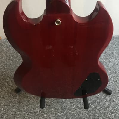 1995 Fernandes Burny Gibson '63 SG Model Copy Cherry Guitar