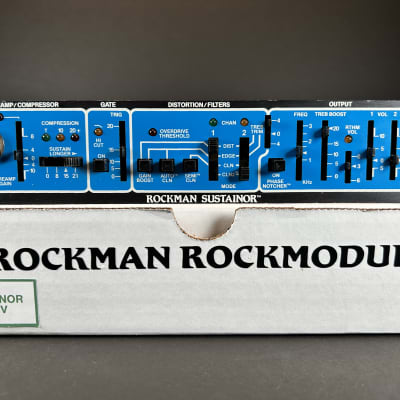 SR&D Rockman Sustainor 200 + Stereo Echo + Rocktray + triple