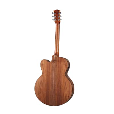 Gibson G-200 EC Electro-Acoustic Guitar, Natural image 4