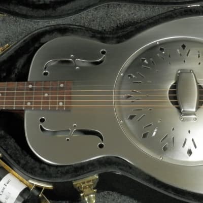 Regal RC-1 Duolian Dobro Resonator Acoustic Guitar Polychrome with case new image 3