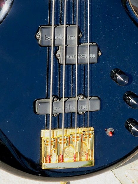 1988 Pedulla MVP 4 Bass Black | Reverb