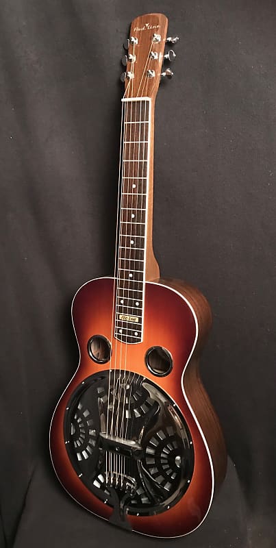 RedLine Acoustics/RedLine Resophonics R-Body Pro Model Square Neck Guitar, Case Included image 1