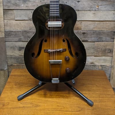 Harmony H51 Vintage 1950's Electric Jazz Guitar w/ Gibson P-13 pickup for sale