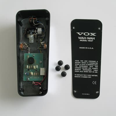 Vox V847 Wah Pedal 90s Made in USA True Bypass | Reverb UK