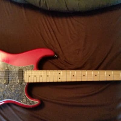 Fender American Special Stratocaster with Maple Fretboard  Candy Apple Red image 1