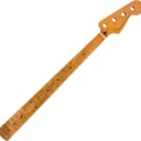 Fender Roasted Maple Jazz Bass Replacement Neck, Modern C Profile
