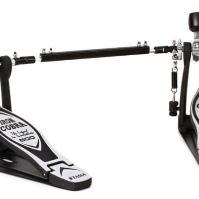 NEW Limited Edition Tama 25th Anniversary Iron Cobra Jet Black Double Pedal  | Reverb