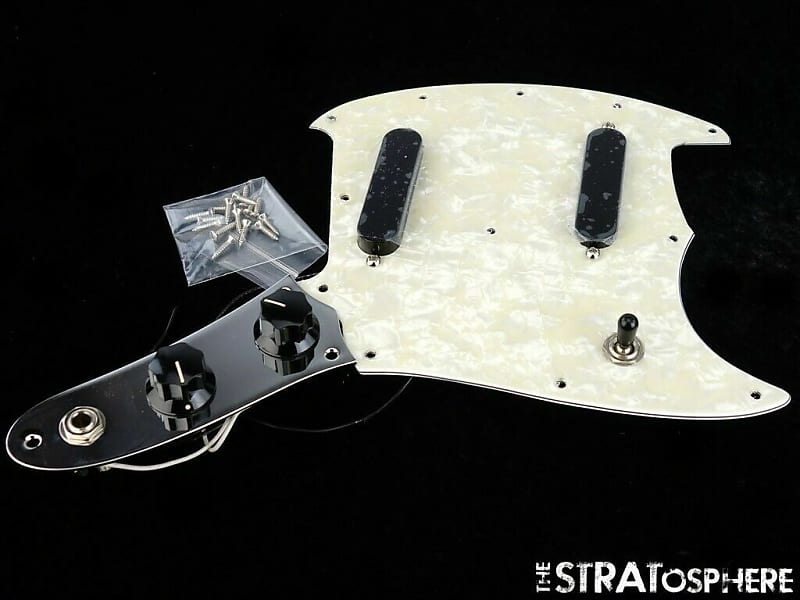 Fender American Performer Mustang LOADED PICKGUARD Parts, Reverb