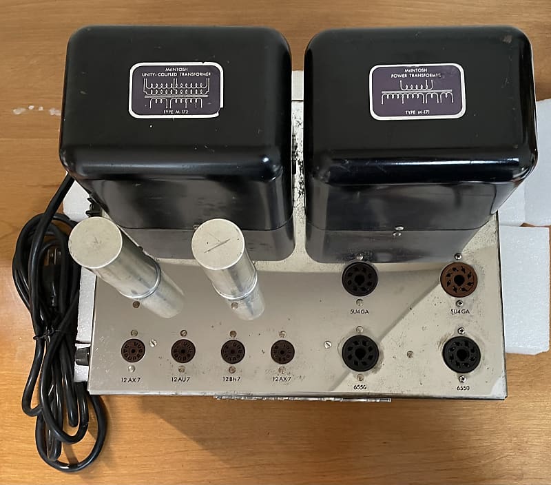 McIntosh MC60 60-Watt Mono Tube Power Amplifier 1955 - 1961 - Black