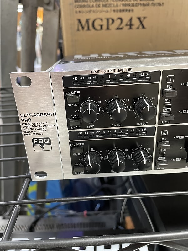 🧇 Behringer FBQ3102HD - Ecualizador Gráfico Estéreo de 31 Bandas