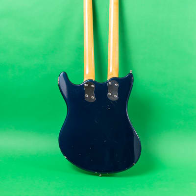 Mosrite Joe Maphis double neck 6-12 string 1966 Blue image 3