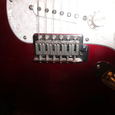 Squier Vintage Modified Surf Stratocaster 2012 - 2018 - Candy Apple Red image 9