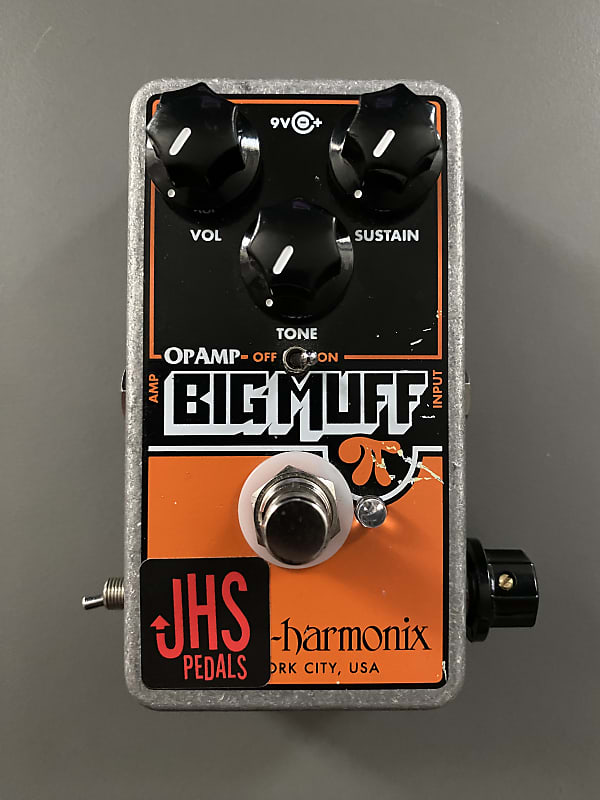 JHS Electro-Harmonix Op Amp Big Muff Pi Reissue with 